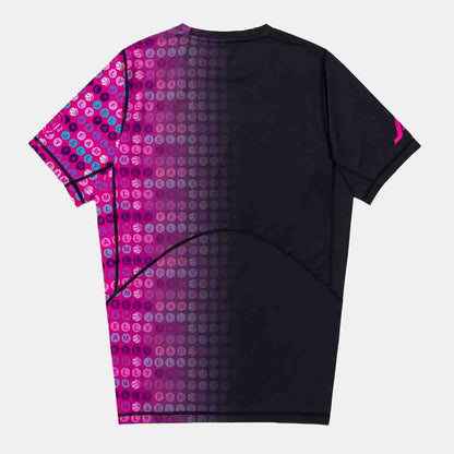Rear view of the Overtime Jelly Fam Valid Compression Tee.