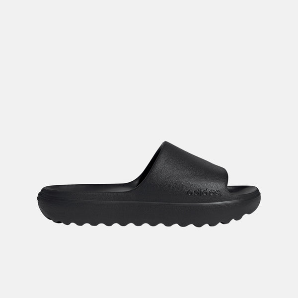 Side view of the Adidas Adilette Lumia Slides.