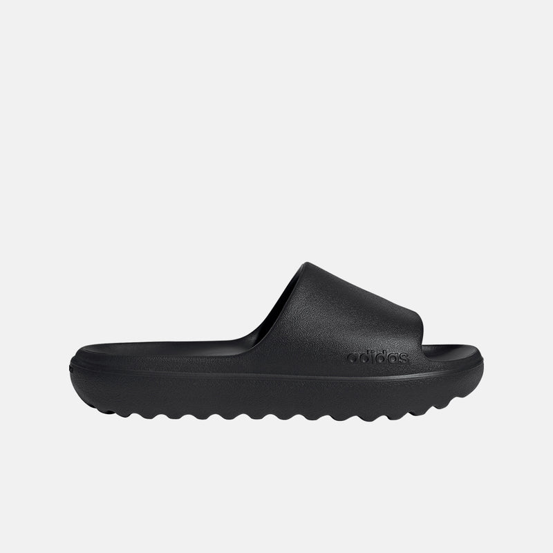 Side view of the Adidas Adilette Lumia Slides.