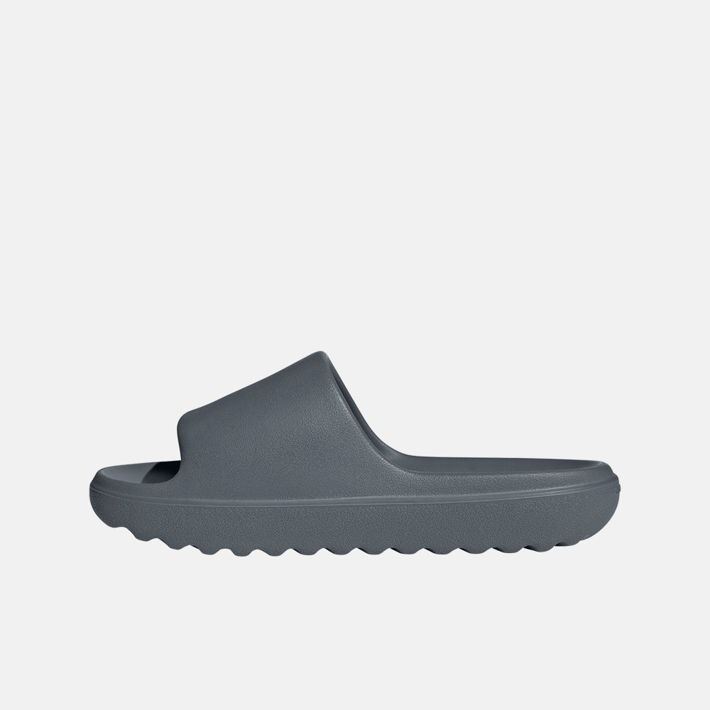 Side medial view of the Adidas Adilette Lumia Slides.