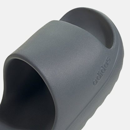 Up close, front view of the Adidas Adilette Lumia Slides.