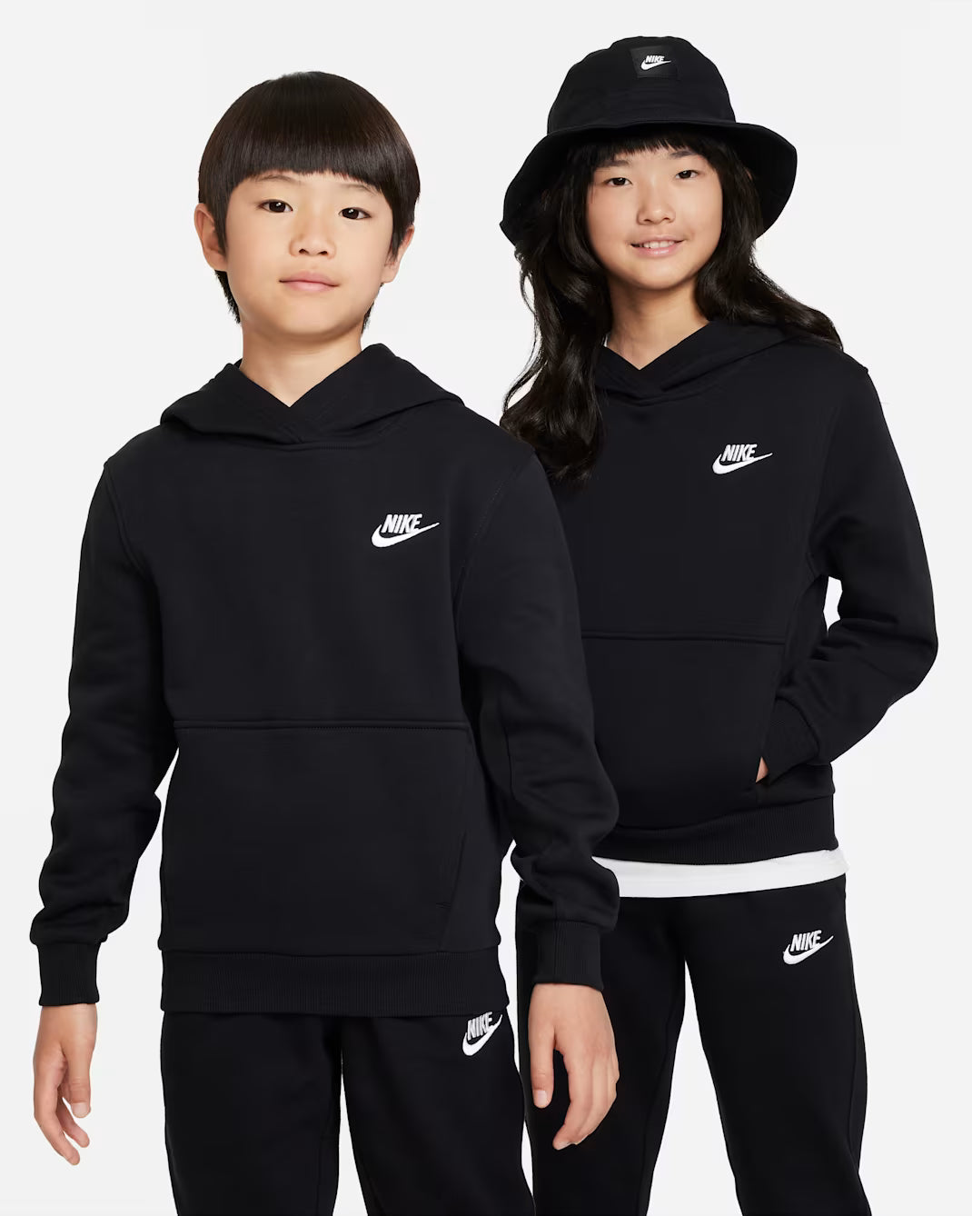NIKE YOUTH CLUB FLEECE PULLOVER HOODIE