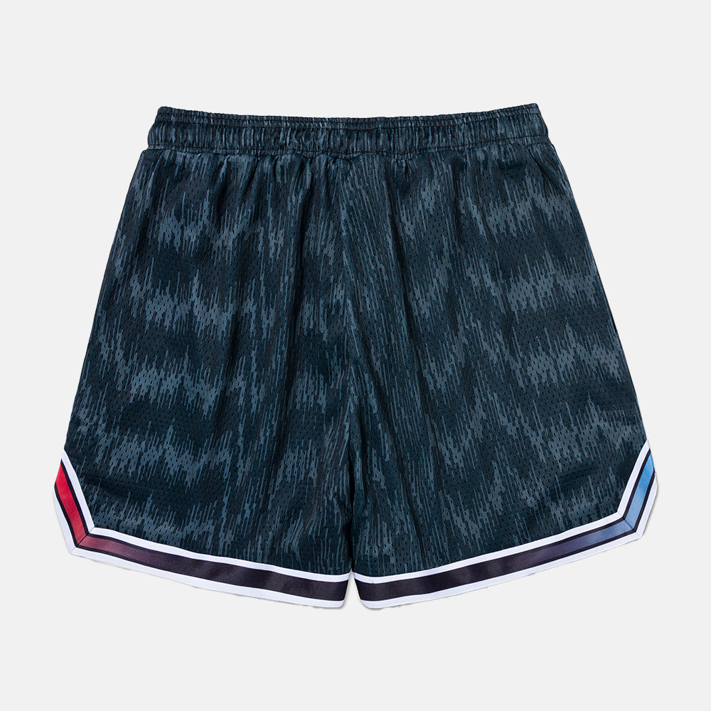 Rear view of the Overtime Kids' RWE On Top Shorts.