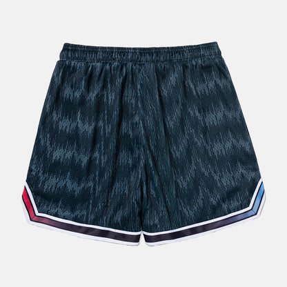 Rear view of the Overtime Kids' RWE On Top Shorts.