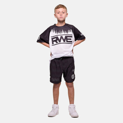 Front view of the Overtime Kids' RWE Tuff Performance Tee.