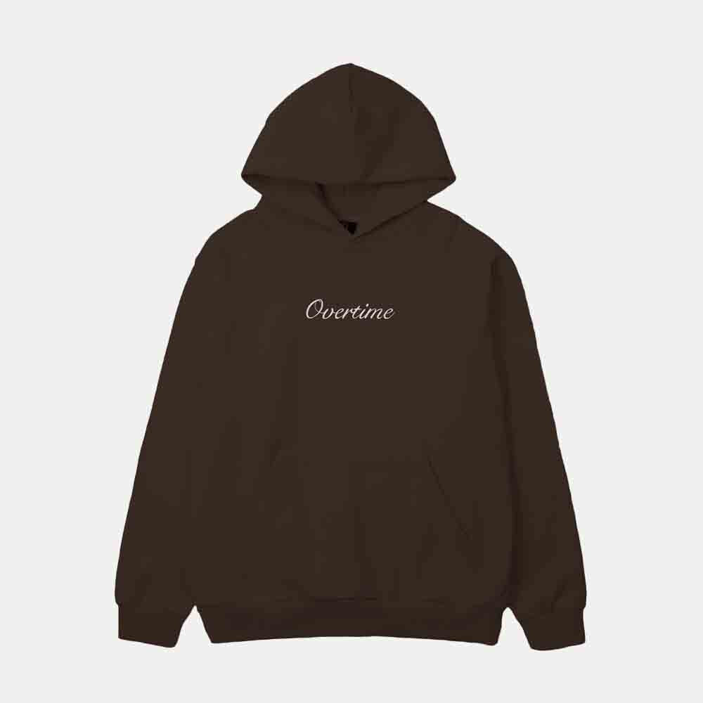 Front view of the Overtime Locked In Keychain Hoodie.