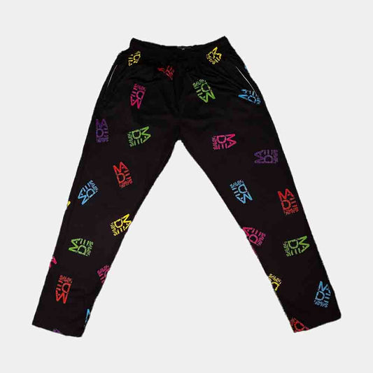 Front view of the Misprint Pajama Pants.