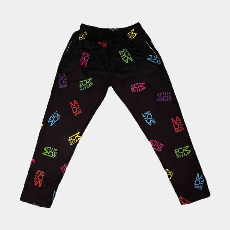 Front view of the Misprint Pajama Pants.