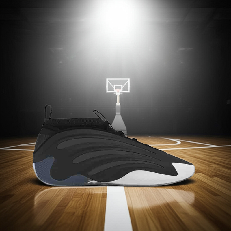 Side view of the OTE RWE x Adidas Harden Volume 9.