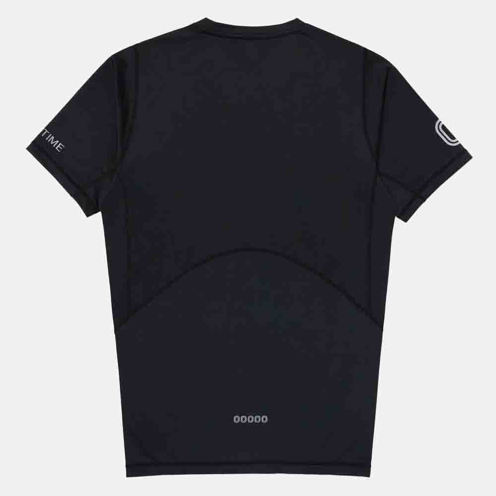 Rear view of the Overtime Kids' Valid Compression Tee.