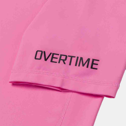 Up close view of sleeve on the Overtime Valid Compression Tee.