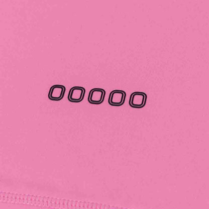 Up close view of emblems on the Overtime Valid Compression Tee.