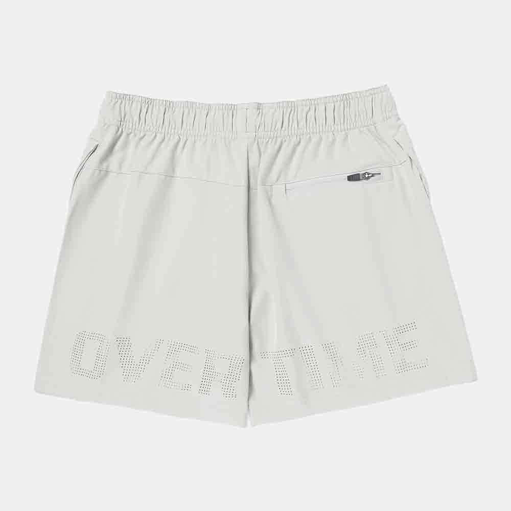 Rear view of the Overtime Melo Performance Shorts.