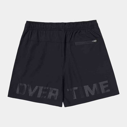 Rear view of the Overtime Melo Performance Shorts.
