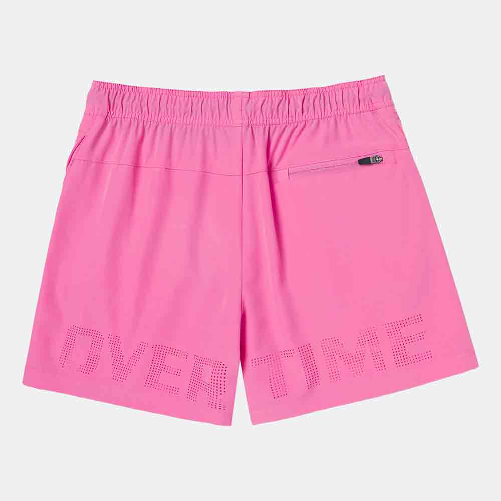 Rear view of the Overtime Melo Performance Shorts.