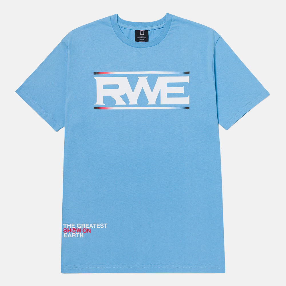Front view of the Overtime RWE On Top Tee.