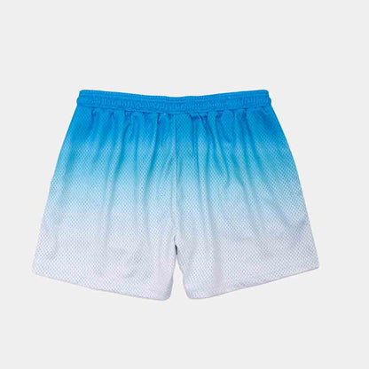Rear view of the Overtime Youth RWE Mesh Shorts.