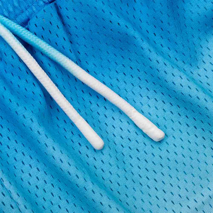 Up close view of the Overtime Youth RWE Mesh Shorts.