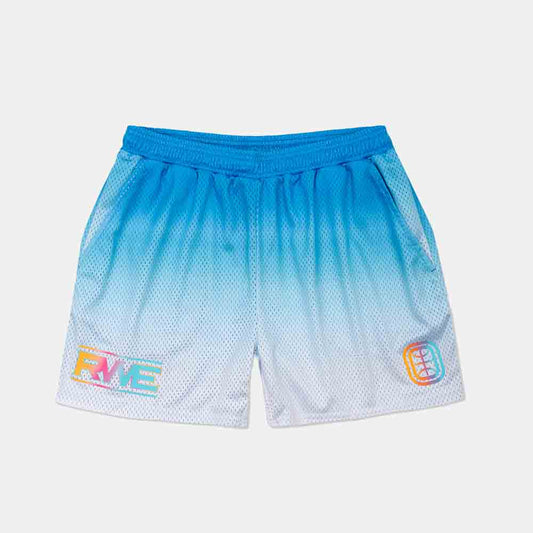 Front view of the Overtime RWE Mesh Shorts.