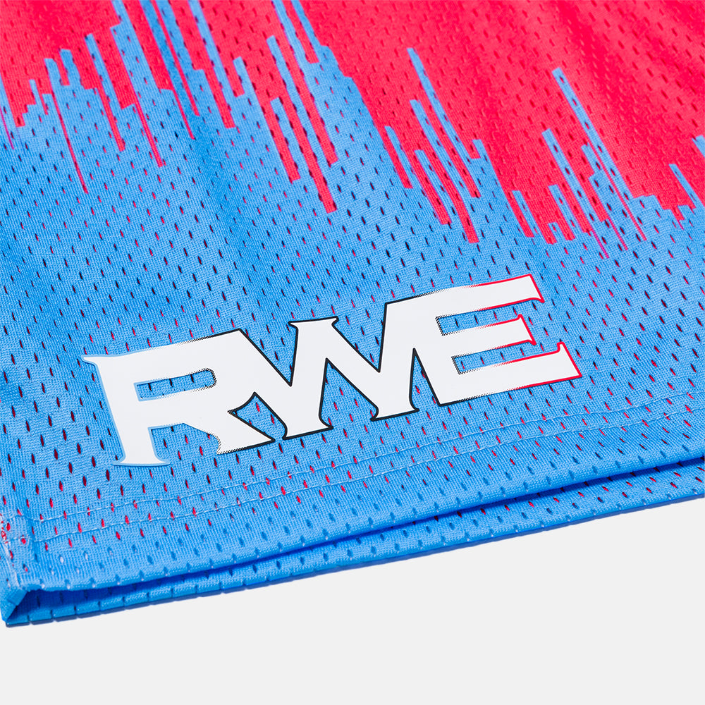 Up close view of the Overtime RWE Shorts.