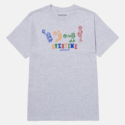 Front view of the Youth Overtime Dunk Man Tee.