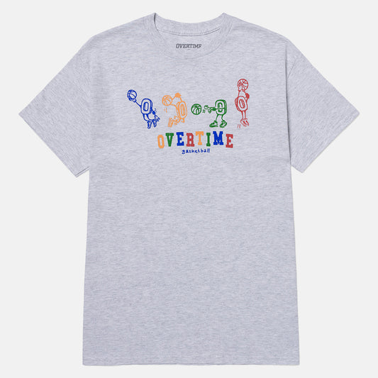 Front view of the Youth Overtime Dunk Man Tee.