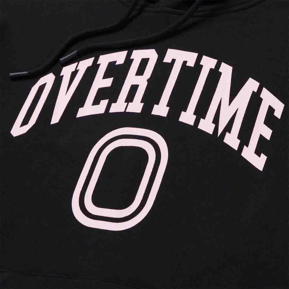 Up close, front view of the Overtime Kids' Varsity Hoodie.
