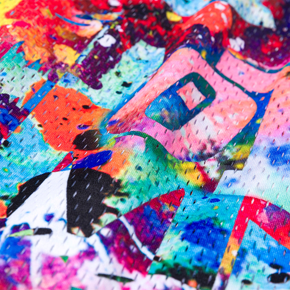 Kids' Vandal Paint Mesh Shorts