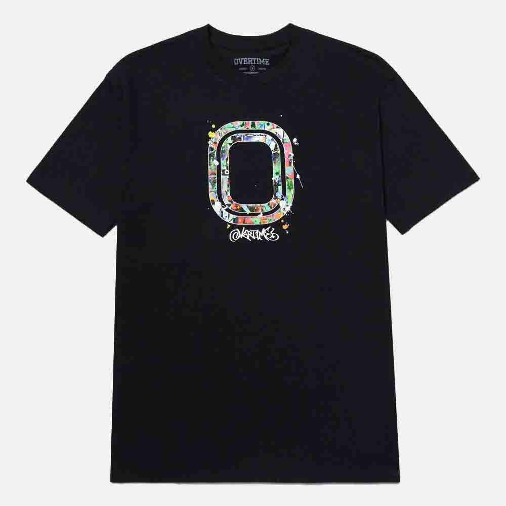 Front view of the Overtime Vandal Paint Tee.