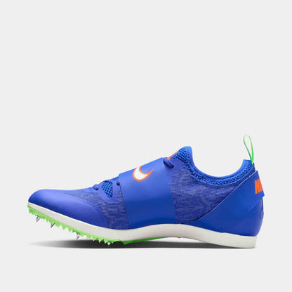 Side medial view of Nike Pole Vault Elite Jumping Spikes.