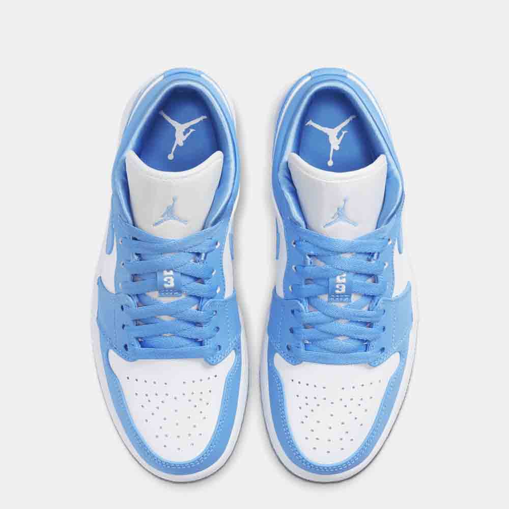 Top view of the Women's Air Jordan 1 Low.