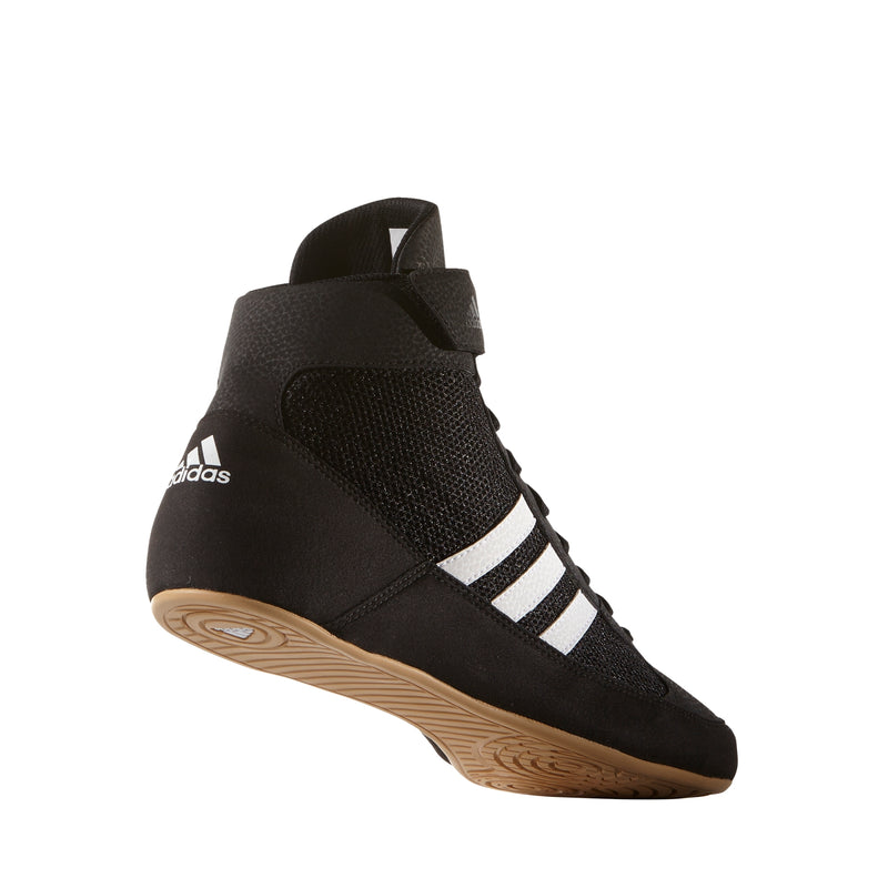 Rear view of Adidas Men's HVC 2 Wrestling Shoes.