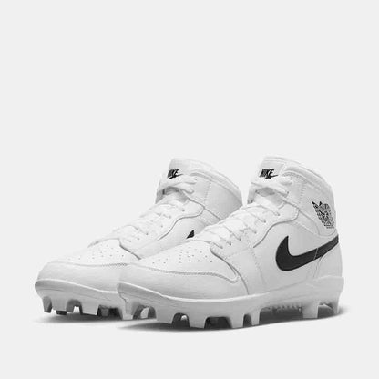 Front view of the Jordan 1 Retro MCS Baseball Cleats.