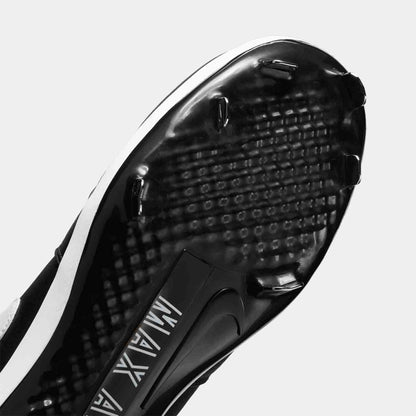 Bottom view of Men's Jordan 1 Retro Metal Baseball Cleats.