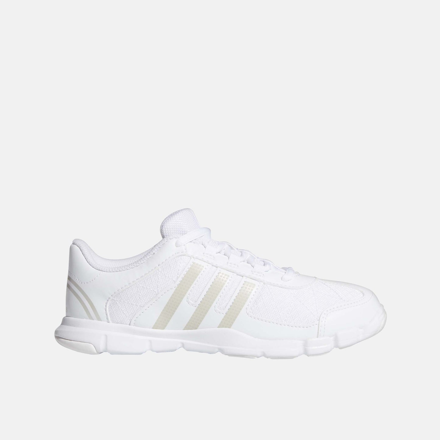 Kids' Triple Cheer Shoe, White/Pearl - SV SPORTS