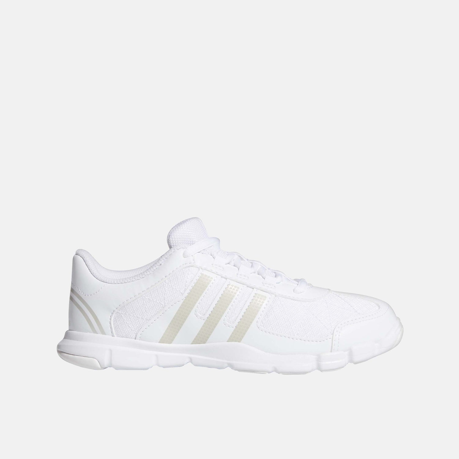 Kids' Triple Cheer Shoe, White/Pearl - SV SPORTS
