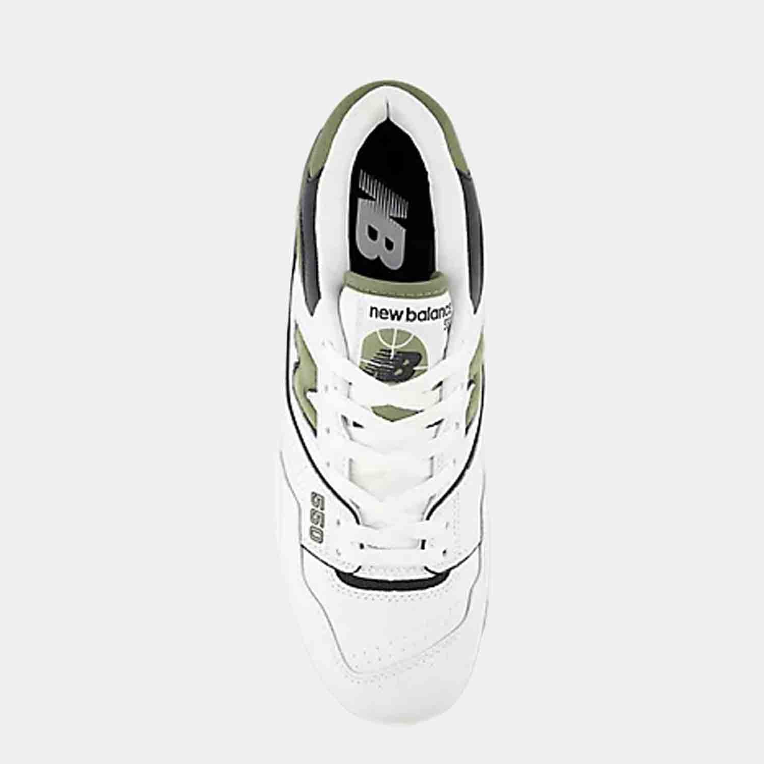 Top view of New Balance 550.