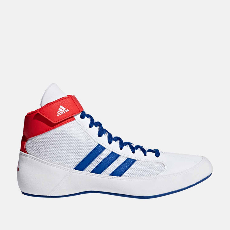 Side view of Adidas Men's HVC 2 Wrestling Shoes