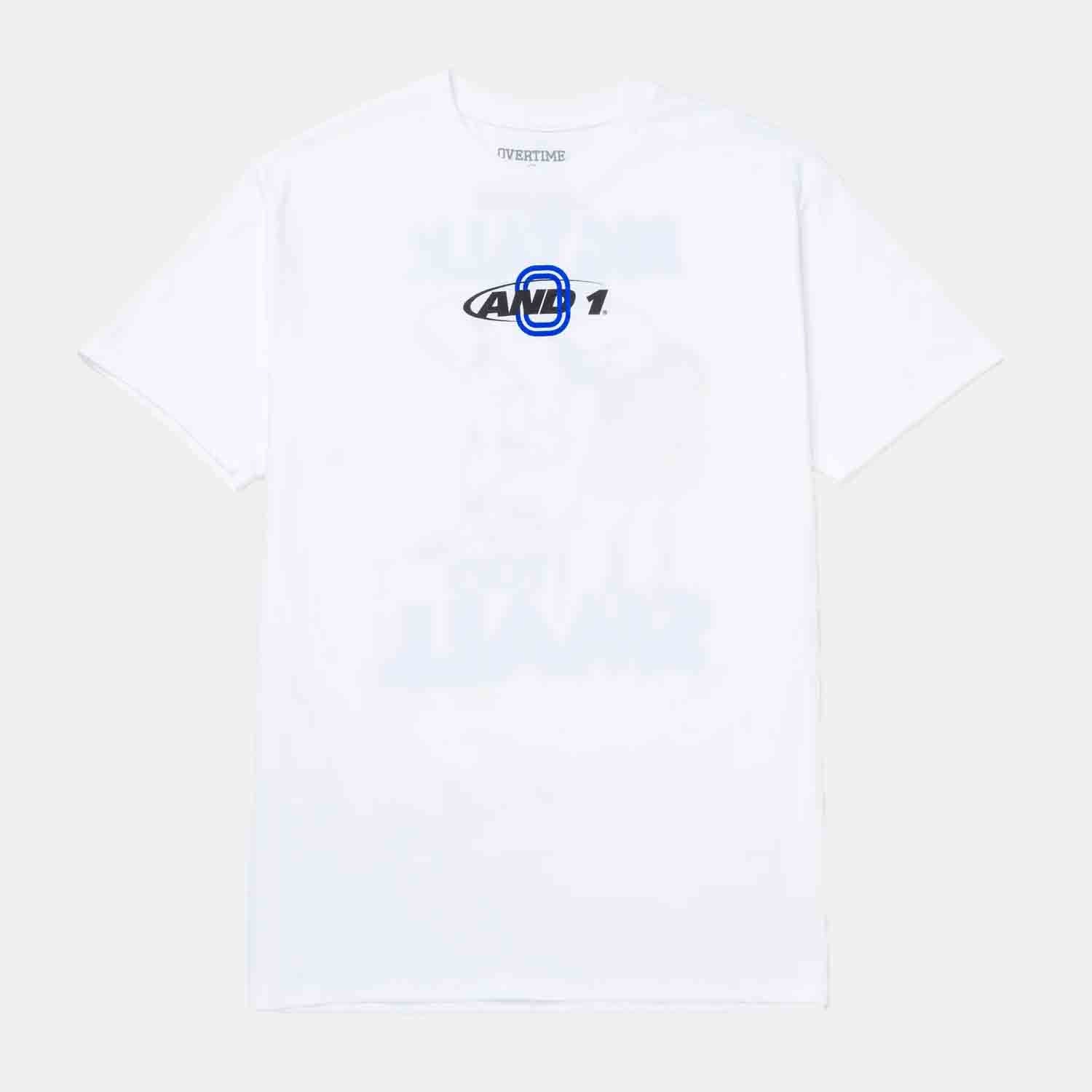 Front view of Men's OT X AND1 Big Talk Tee.