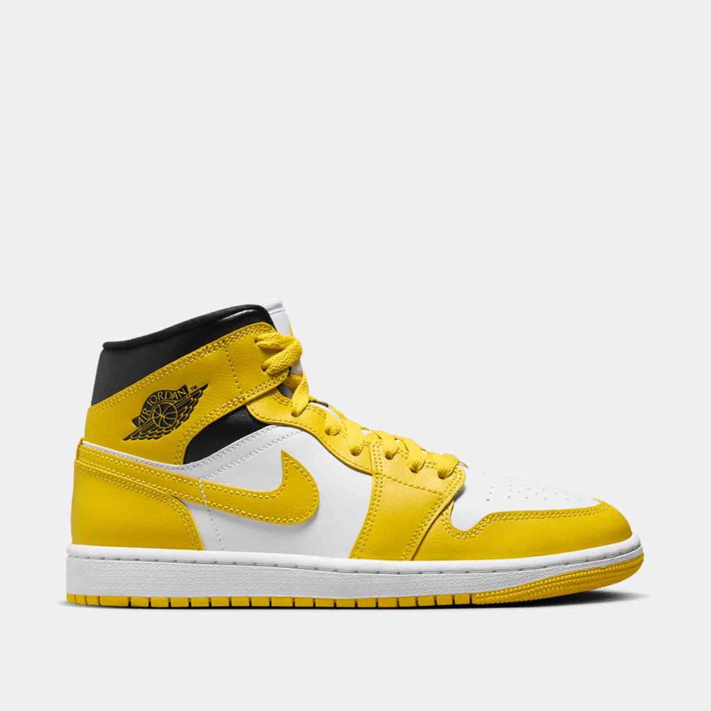 Side view of the Nike Air Jordan 1 Mid.
