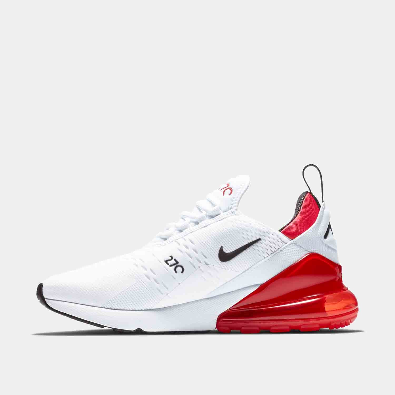 Side medial view of the Nike Men's Air Max 270.
