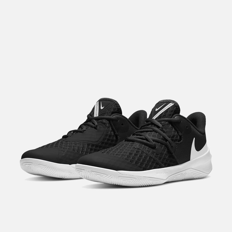 Unisex HyperSpeed Court Volleyball Shoe, Black/White