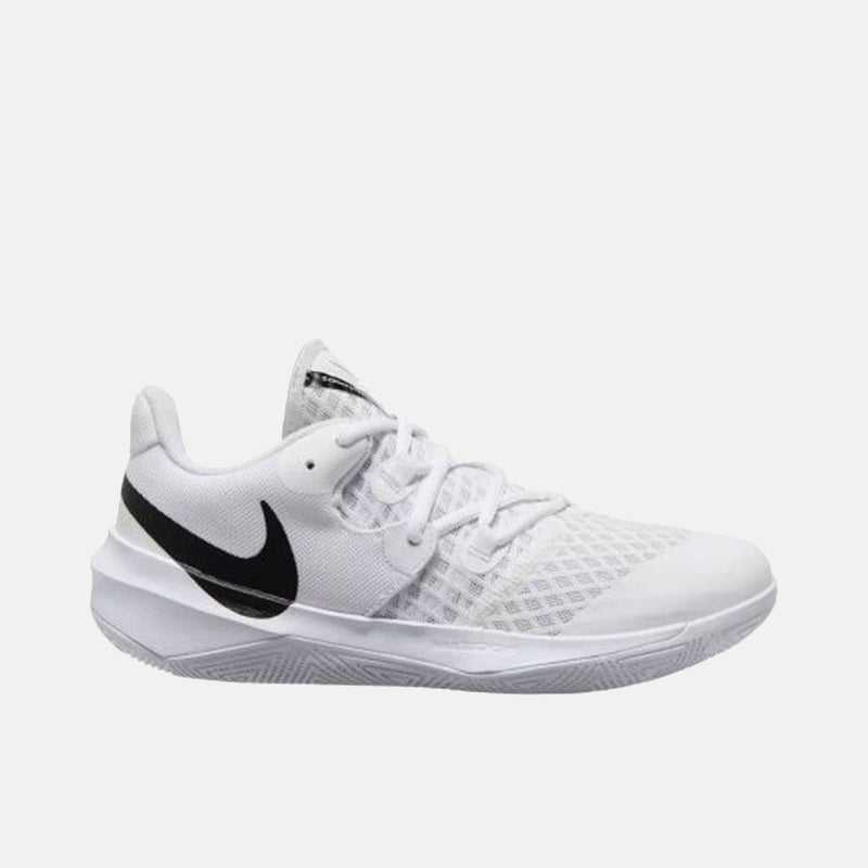 Side view of Nike HyperSpeed Court Volleyball Shoe.