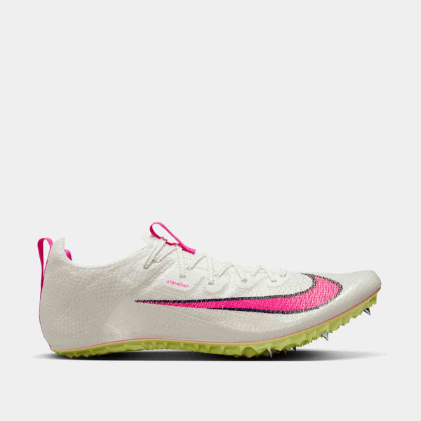Side view of Nike Zoom Superfly Elite 2 Sprinting Spikes.