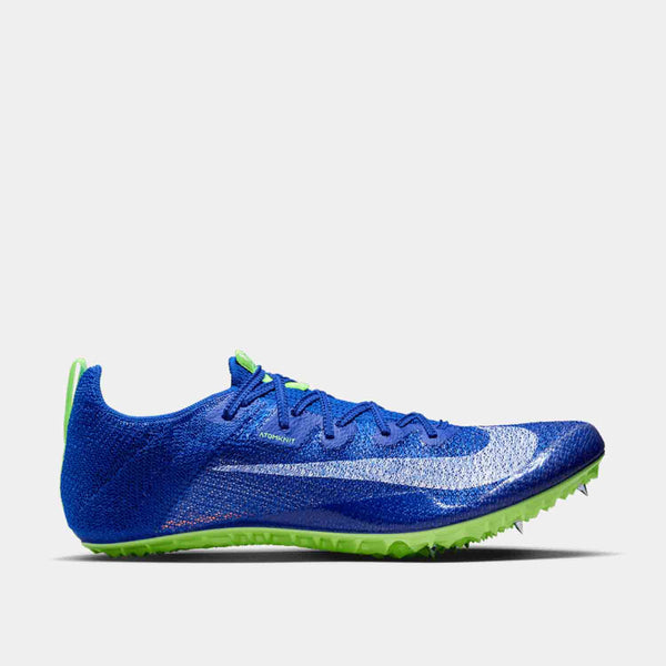Side view of Nike Zoom Superfly Elite 2 Sprinting Spikes.