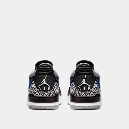 Rear view of the Air Jordan Legacy 312 Low 'Royal'.