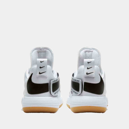 Rear view of Nike React Hyperset Volleyball Shoes.