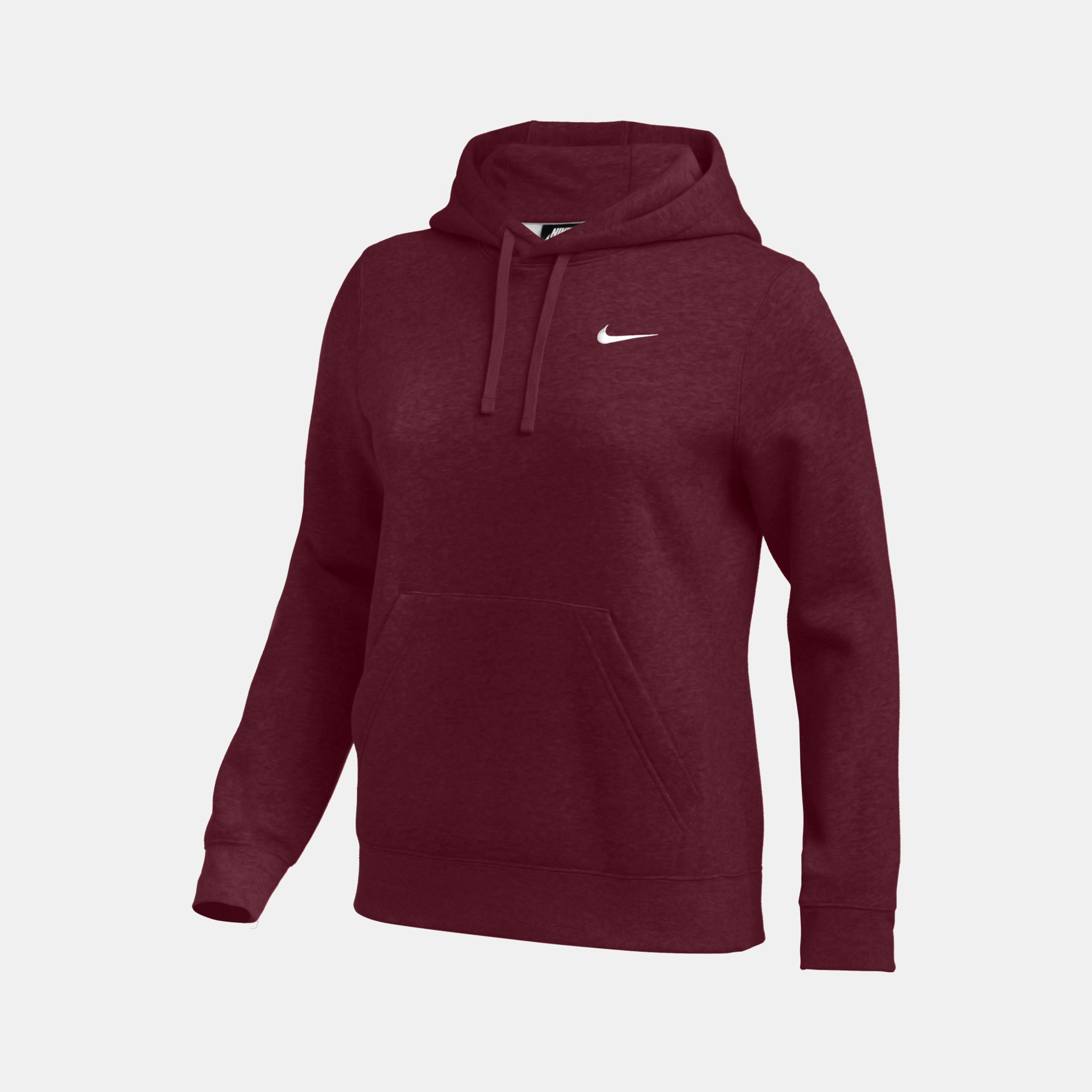women's maroon nike hoodie
