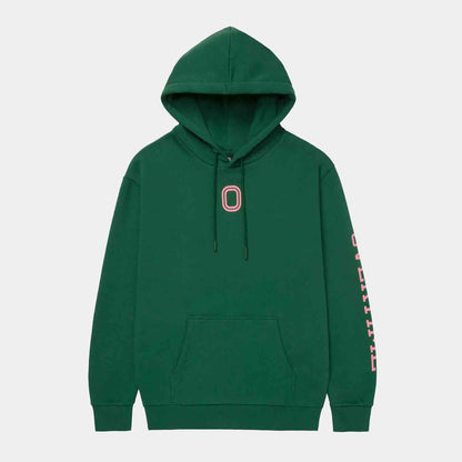 Front view of the Overtime Classic Hoodie.