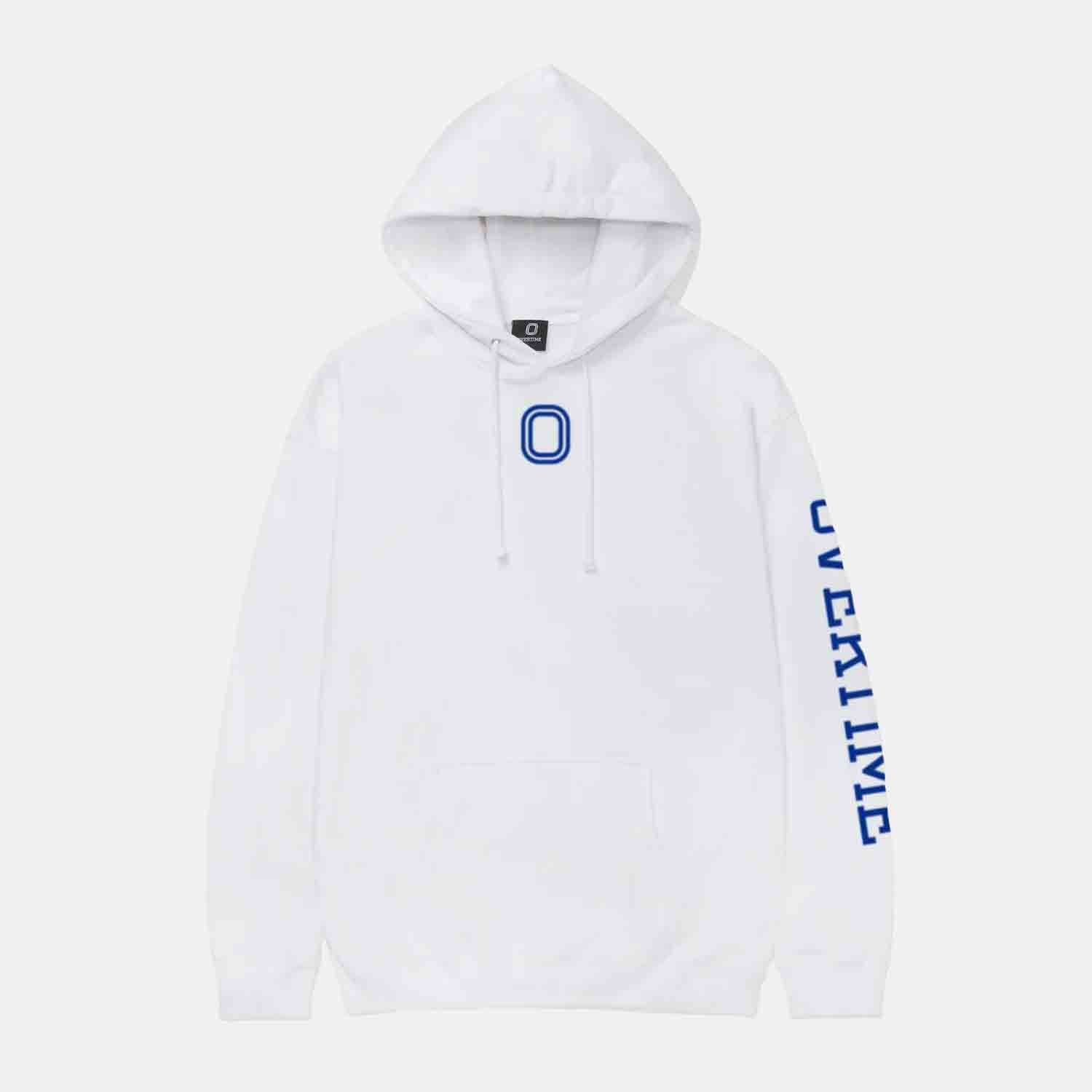 Front view of Overtime Classic Hoodie.